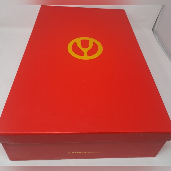 The Wishbone Collection High Boots Boucle Tweed Calf Leather Fanny 10 US $398 - Picture 4 of 13